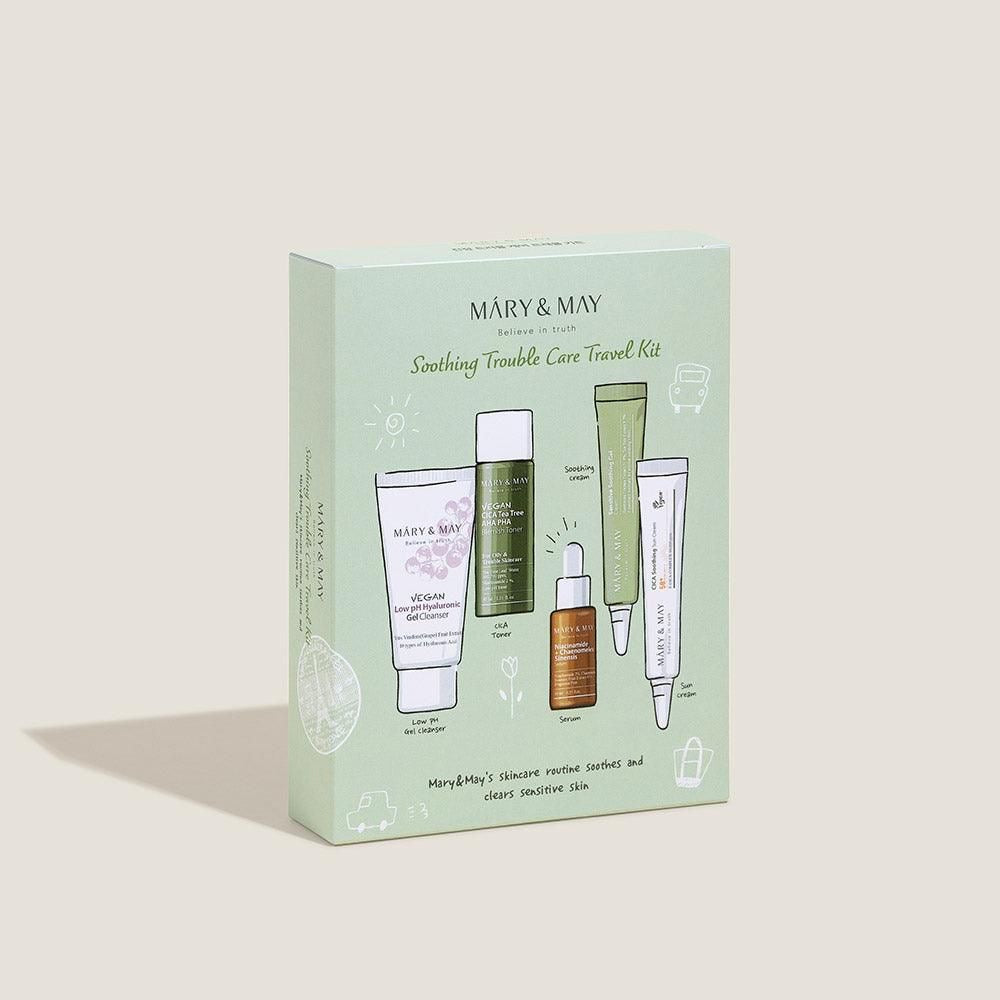 Coffret Purifiant apaisant voyage 5pcs - MARY&MAY