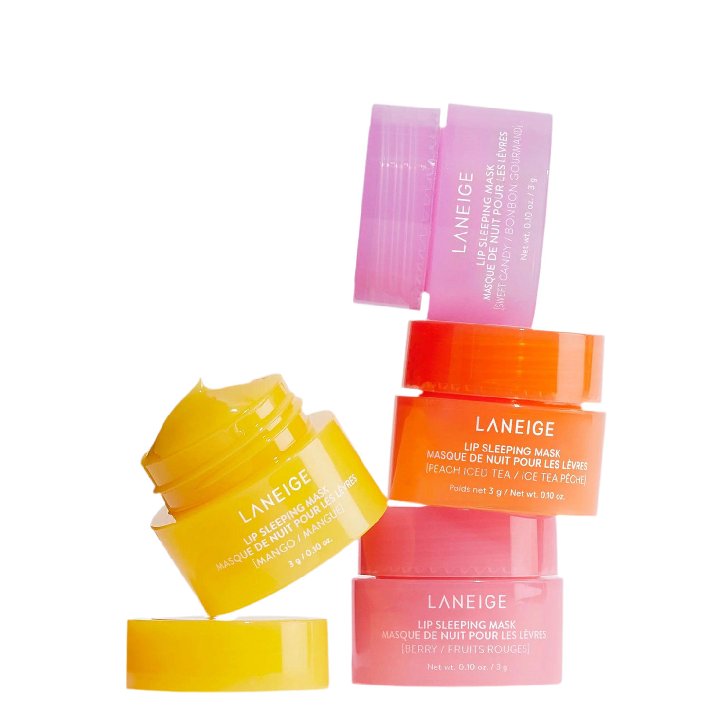 Coffret masques nuit lèvres (Dreamy lip) 4pcs - LANEIGE