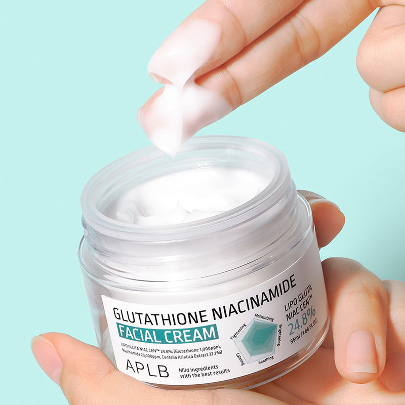 Crème éclaircissante Niacinamide Gluthanion Centella - APLB