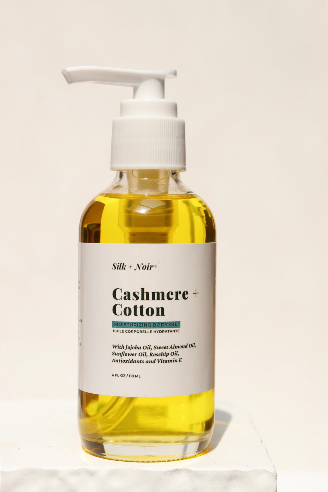 Huile hydratante parfumée corps - SILK+NOIR