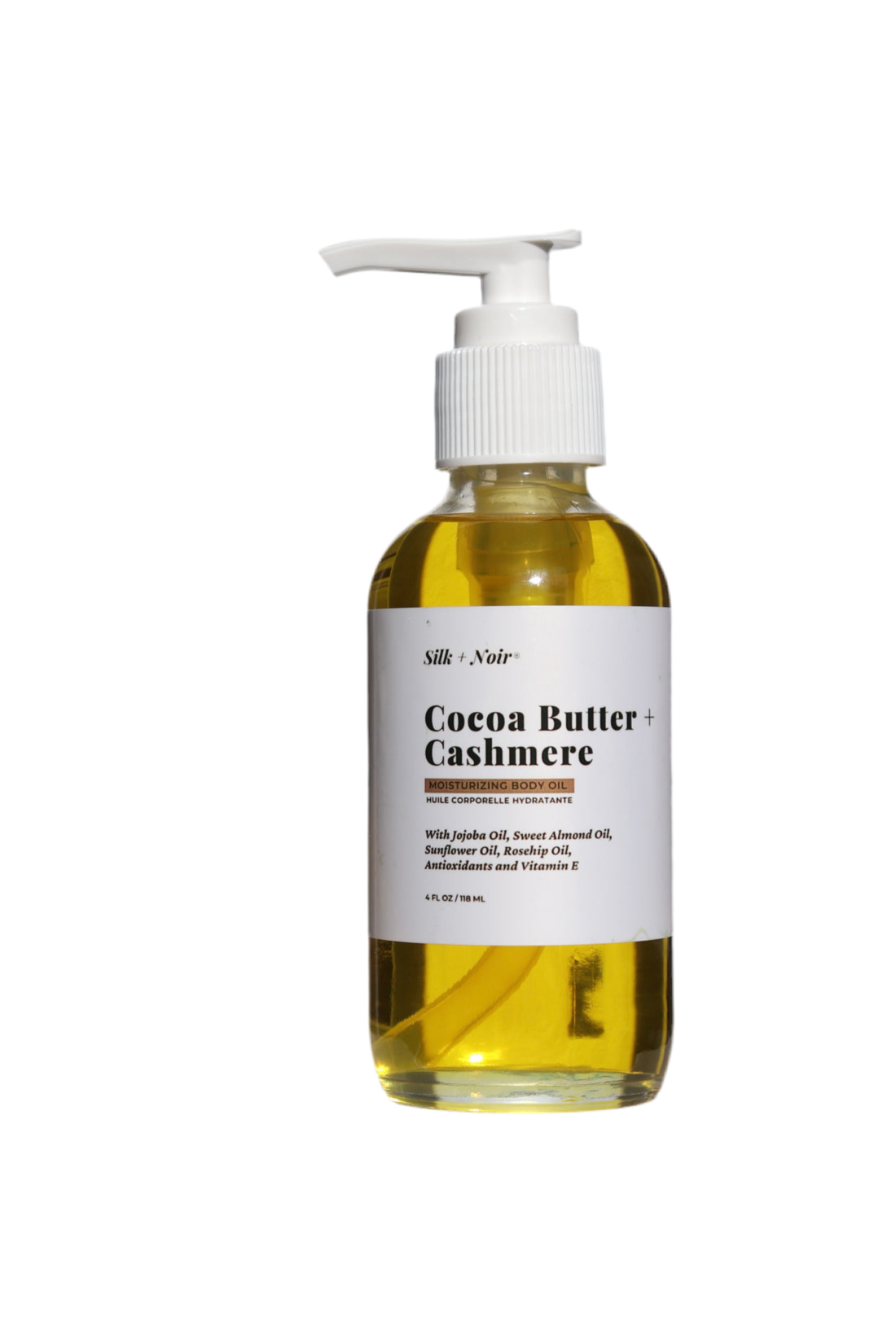 Huile hydratante parfumée corps - SILK+NOIR