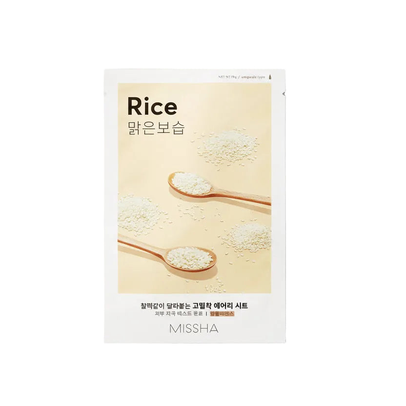 Masque hydratant illuminateur Riz - MISSHA