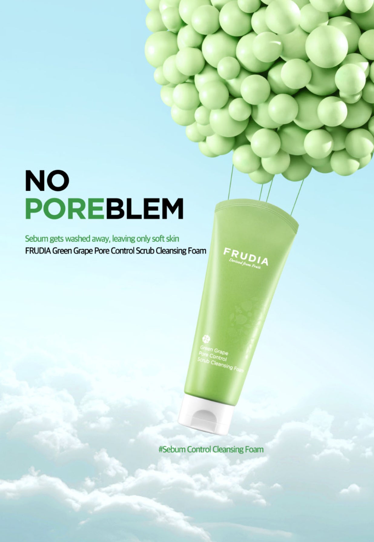 Gommage double action Pore control raisin - FRUDIA