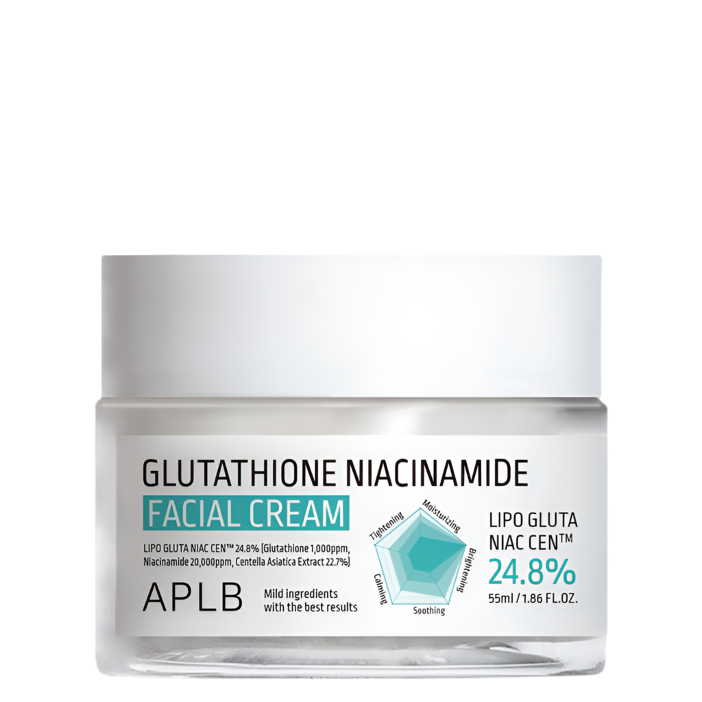 Crème hydratante unifiante apaisante Niacinamide Gluthanion Centella - APLB