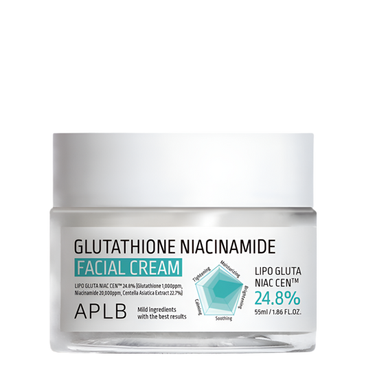 Crème éclaircissante Niacinamide Gluthanion Centella - APLB