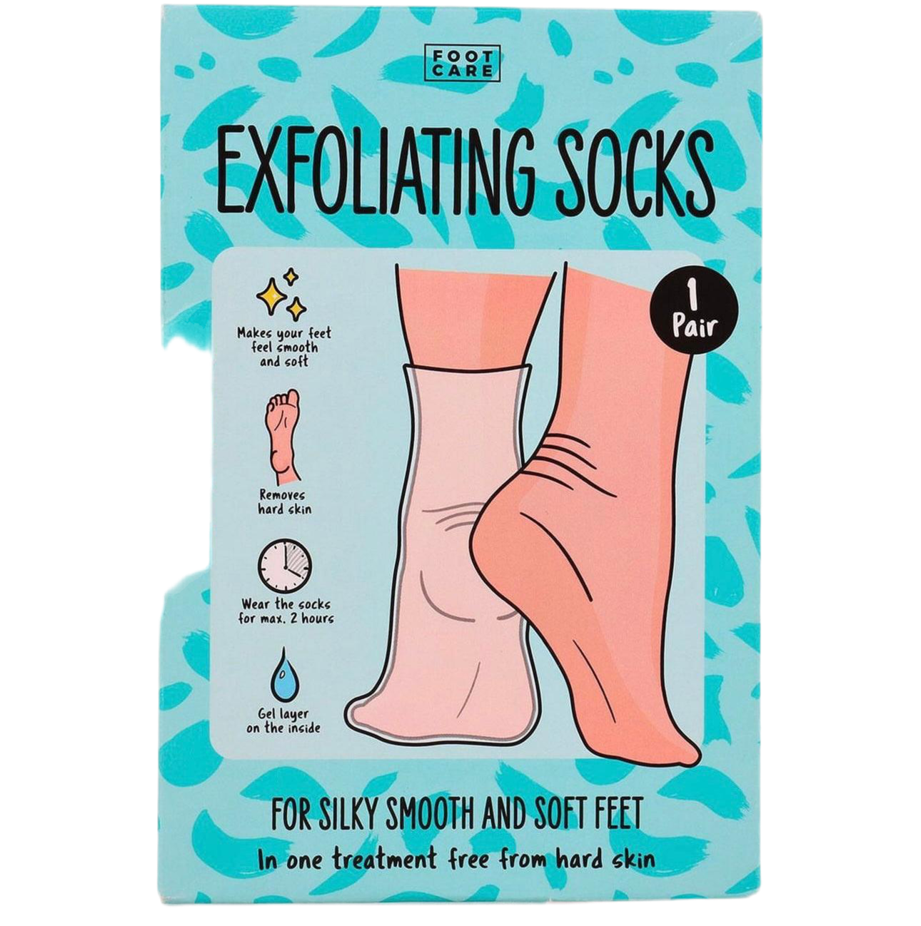 Chaussettes exfoliantes peeling  (1 paire) - FOOTSTEPS