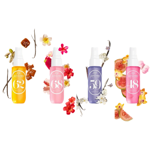 Coffret brumes CHEIROSA COLLECTION 4pcs - SOL DE JANEIRO