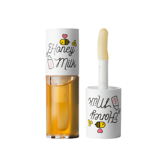 Huile pour lèvre Miel & Lait - A’PIEU