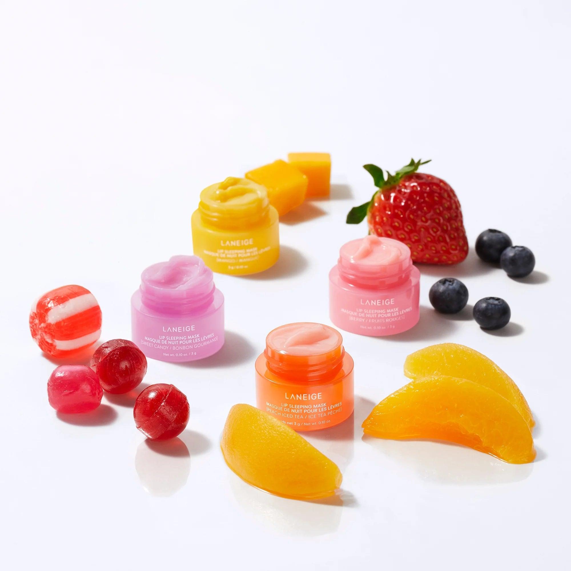Coffret masques nuit lèvres de rêve  4pcs - LANEIGE