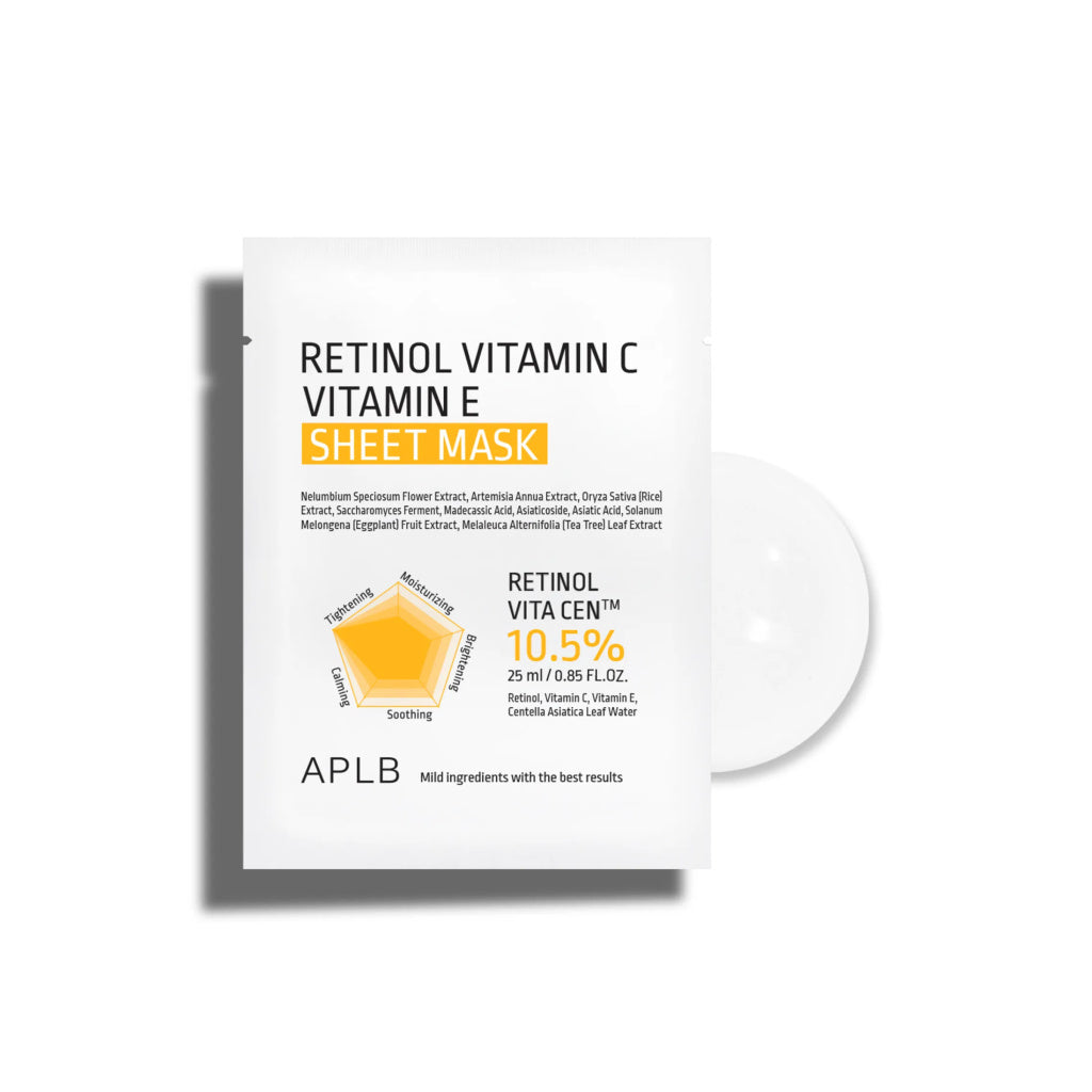 Masque rétinol Vitamine C et E - APLB