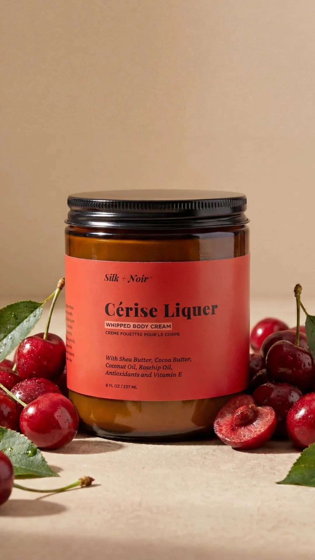 Crème fouettée parfumée corps - SILK&NOIR
